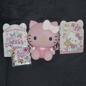 Mini Hello Kitty Pink Crossbody Bag Cute Valentines day Birthday Gift Set Bundle